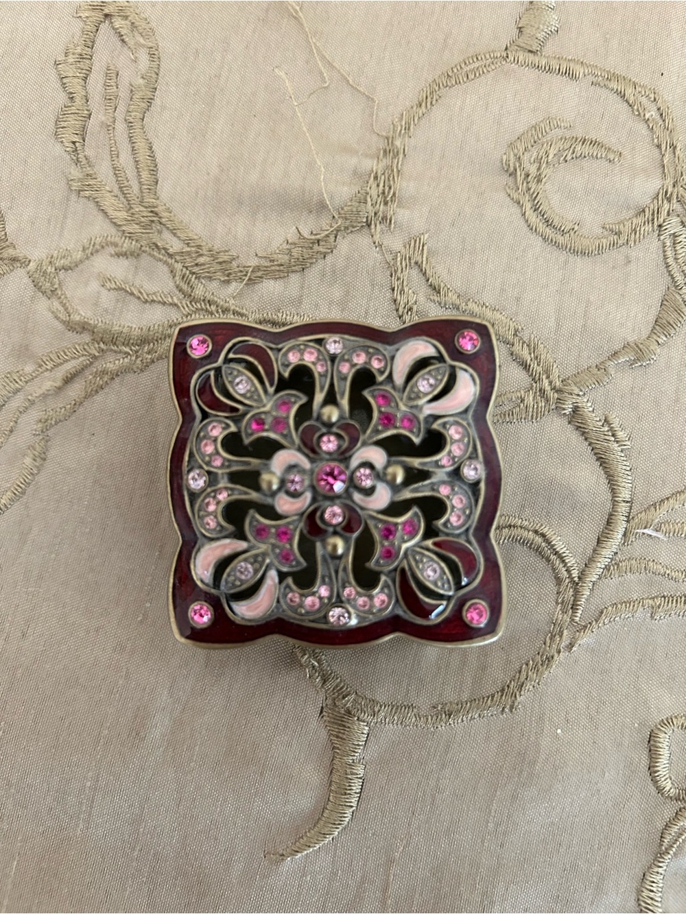 Vintage mini trinket box
